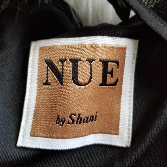 Nue By Shani XS Black Lace Fitted Mini Dress - Picture 4 of 7